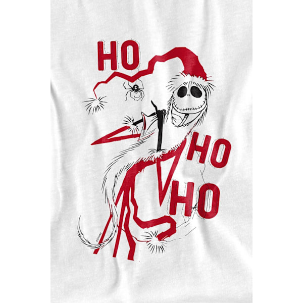 The Nightmare Before Christmas Barn/Barn Jack Sally T-Shirt White 5-6 Years