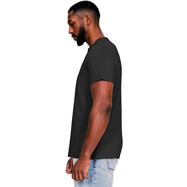 Casual Classics Herr Core Ringspun Bomull Slim T-Shirt 4XL Svart Black 4XL