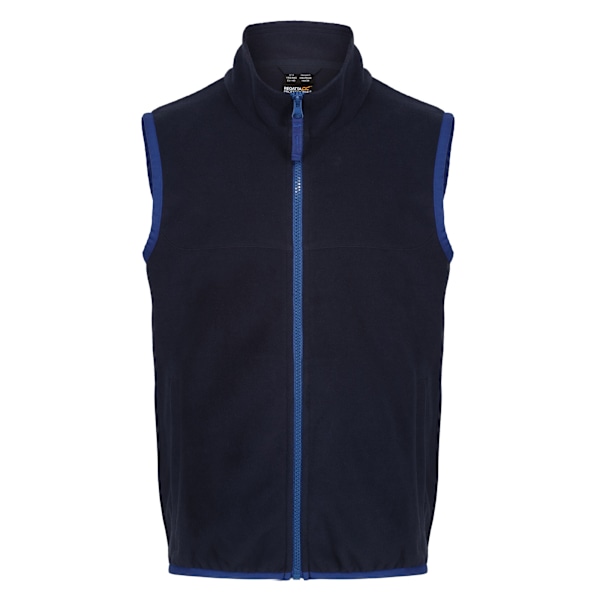 Regjun Microfleece Body Warmer för män 7-8 år Marinblå/New Royal Navy/New Royal 7-8 Years