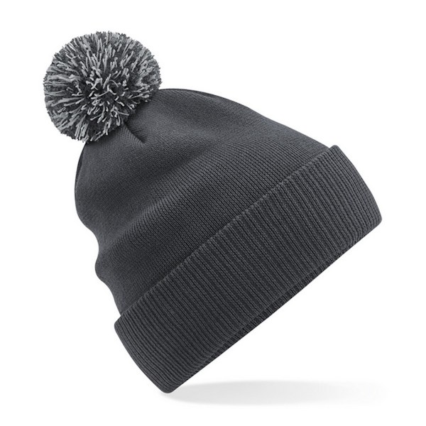 Beechfield Snowstar Beanie One Size Graphite Grey/Light Grey Graphite Grey/Light Grey One Size