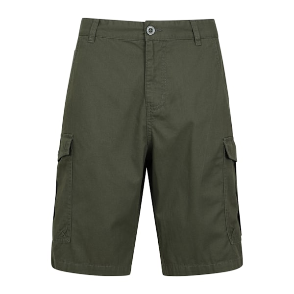 Mountain Warehouse Mens Lakeside Cargo Shorts 30R Khaki Green Khaki Green 30R