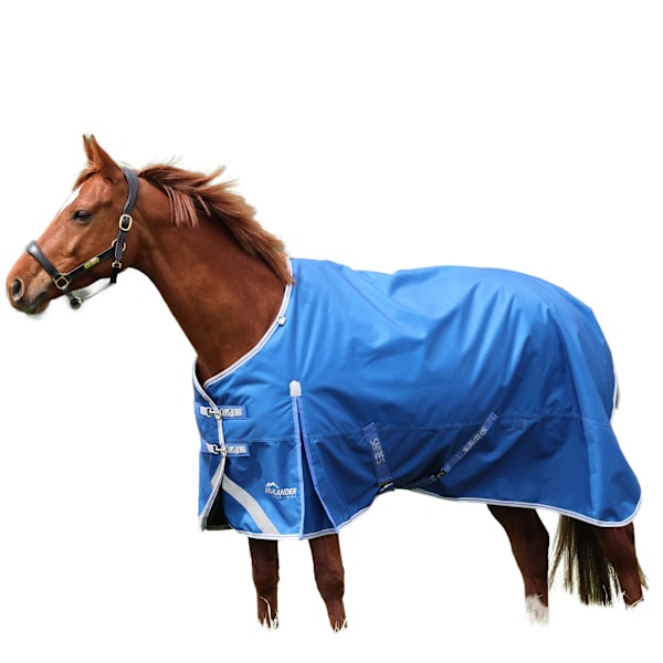 Shires Highlander Original 200 Standard-Neck Hästtäcke Utedräkt Blue 6´ 6