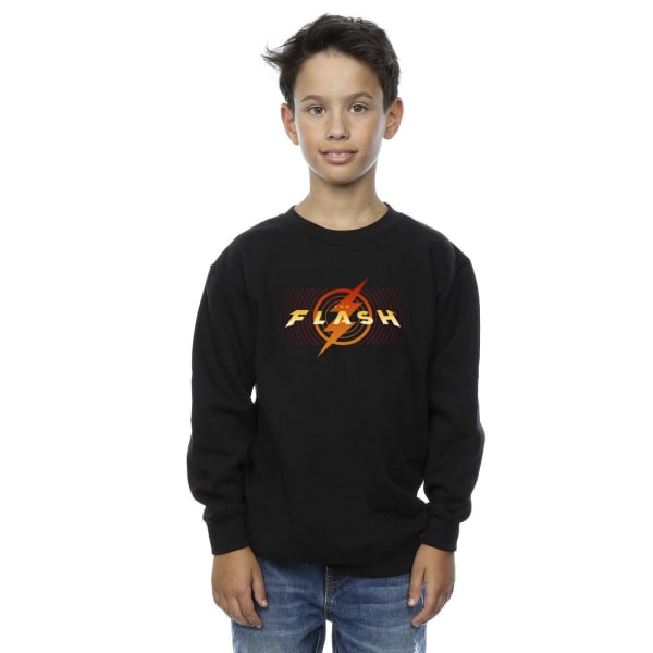 DC Comics Boys The Flash Red Lightning Sweatshirt 12-13 år B Black 12-13 Years