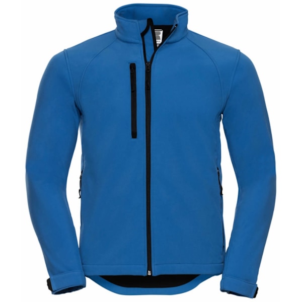 Russell Herr Vattenavvisande & Vindtät Softshelljacka M Azu Azure Blue M
