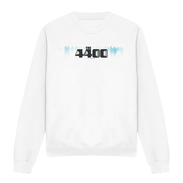 The 4400 Unisex Vuxen Logotyp Sweatshirt XL Vit White XL