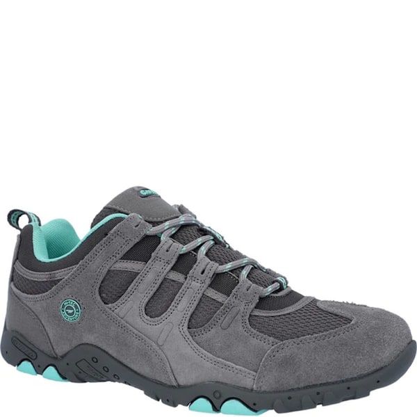 Hi-Tec Herr Quadra II Mocka Vandringskängor 4 UK Grå/Mint Grey/Mint 4 UK