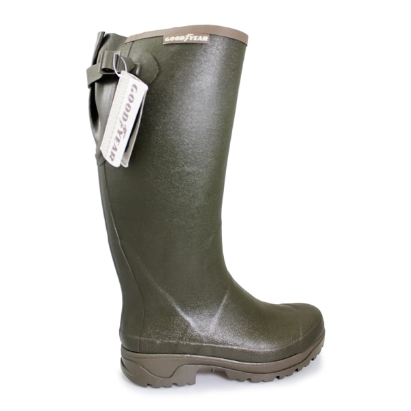 Goodyear Mens Stream Wellington Boots 10.5 UK Green Green 10.5 UK