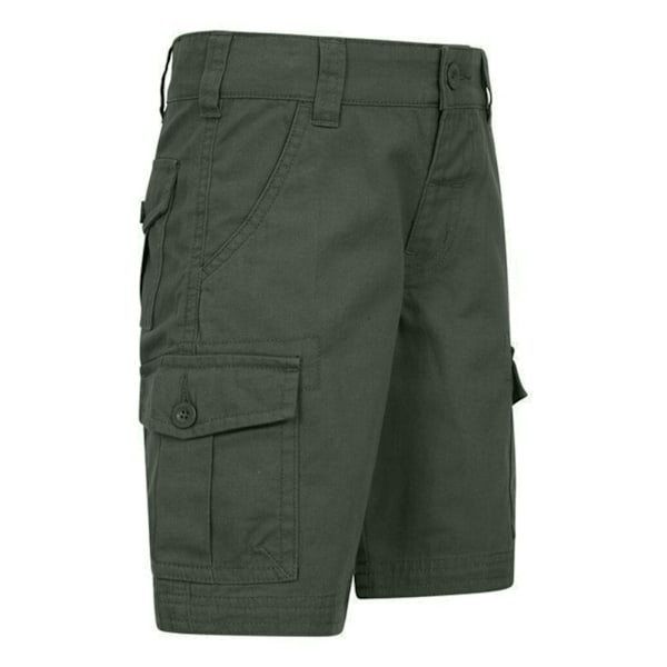 Mountain Warehouse Barnkläder/Barn Cargoshorts 7-8 År Khaki Khaki Green 7-8 Years