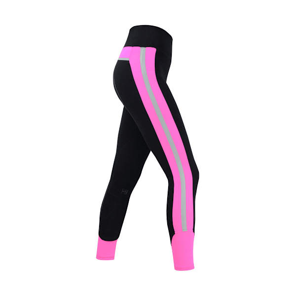 HyVIZ Dam/Dam Reflekter Breeches 28in Rosa/Svart Pink/Black 28in