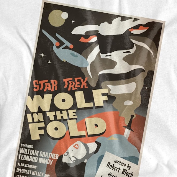 Star Trek Unisex Vuxen The Original Series Avsnitt 43 T-Shirt X White XXL