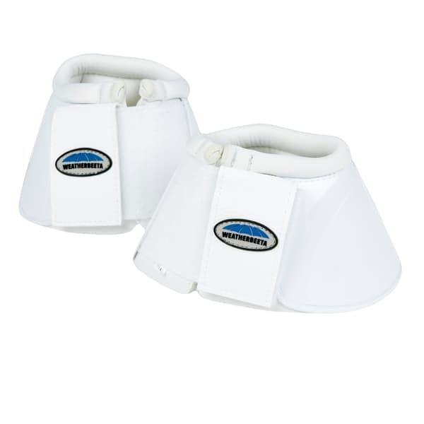 Weatherbeeta Impact Bell Boots Cob White White Cob