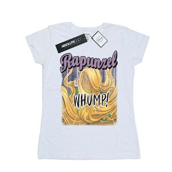 Disney Dam/Kvinnor Trassel Rapunzel Whump Bomull T-shirt L Vit White L