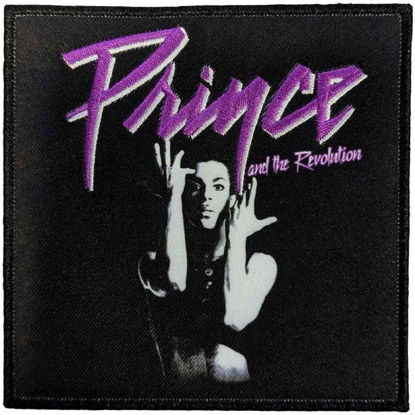 Prince And The Revolution printed Iron On Patch One Size Black/ Black/Purple One Size