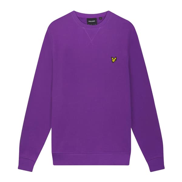 Lyle & Scott Herr Crew Neck Sweatshirt S Lila Purple S