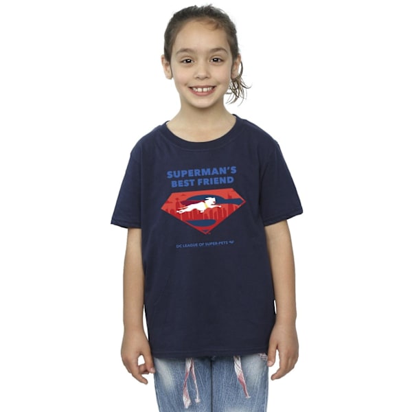 DC Comics Girls DC Comics DC League Of Super-Pets Supermans bästa vän Navy Blue 3-4 Years