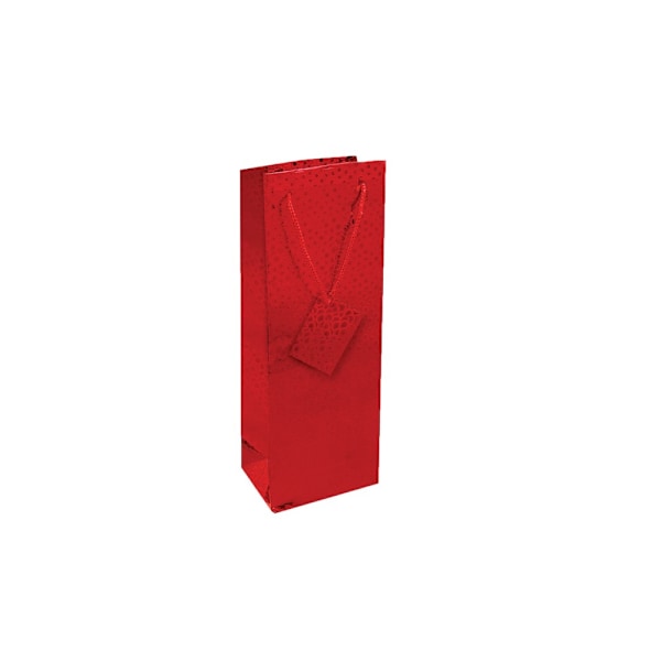 County Stationery Holografisk Flaskväska (12-pack) One Size Red One Size