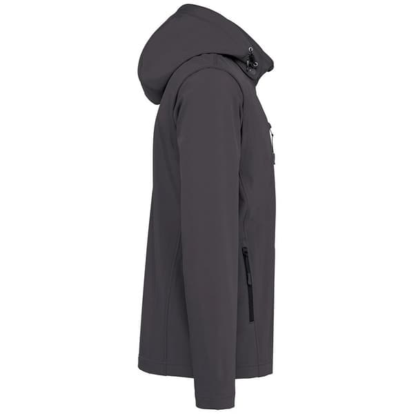 Kariban Unisex Vuxen 3-lagers Soft Shell Jacka med Huva L Titanium Titanium L