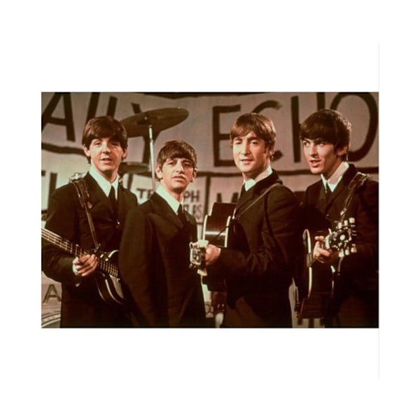 The Beatles Daily Echo Postcard En Storlek Flerfärgad Multicoloured One Size