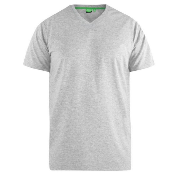 D555 Herr Kingsize Signature-1 bomull T-shirt 2XL Grå Grey 2XL