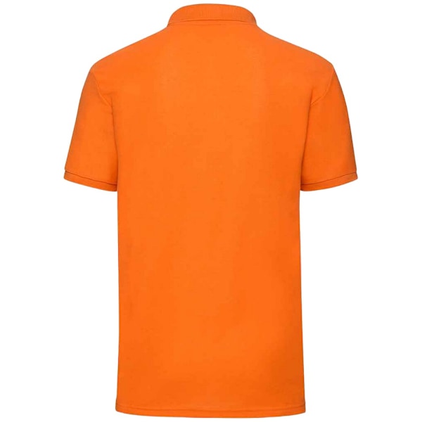 Fruit of the Loom Herr 65/35 Poloshirt XL Orange Orange XL