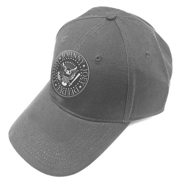 Ramones Unisex Vuxen President Sigill Baseball Cap En Storlek Silvergrå Silver Grey One Size