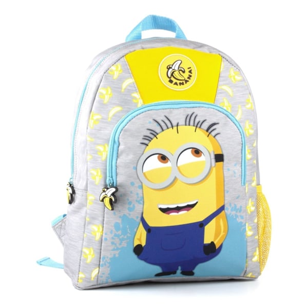Minions Barn/Kids Ryggsäck med Karaktär One Size Grå/Gul Grey/Yellow One Size