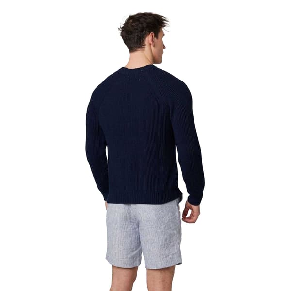 Peregrine Herr Harry Ribbad Raglan Tröja M Marinblå Navy M