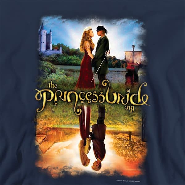 The Princess Bride Unisex Vuxen Affisch Reflektion Tröja M Navy M