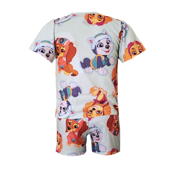 Paw Patrol Flickor Kort Pyjamas Set (2-pack) 4-5 År Blå/Rosa Blue/Pink 4-5 Years
