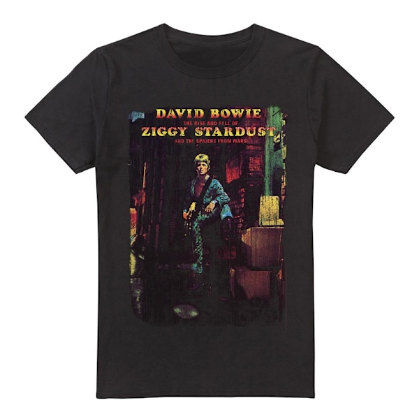 David Bowie Herr Ziggy Stardust Album T-Shirt XXL Svart Black XXL