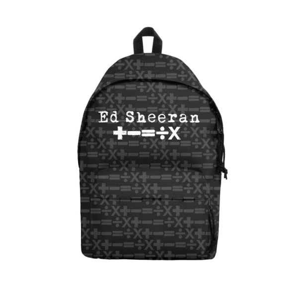 RockSax Symbols Pattern Ed Sheeran Ryggsäck One Size Svart Black One Size