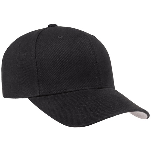 Flexfit By Yupoong Borstad Twill Cap S/M Svart Black S/M