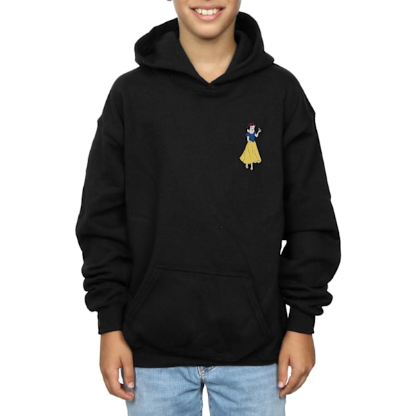 Disney Princess Boys Snow White Bröst Hoodie 12-13 År Svart Black 12-13 Years