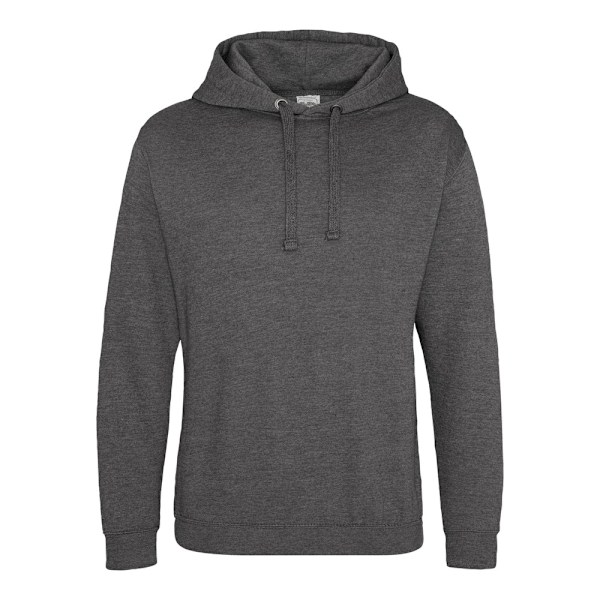 AWDis Hoods Epic Hoodie för män 2XL Charcoal Charcoal 2XL