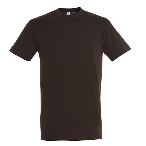 SOLS Regent Kortärmad T-shirt för män XS Choklad Chocolate XS