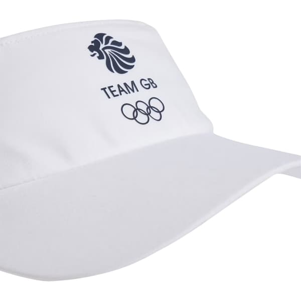 Adidas Team GB Logo Visor Småbarn Vit White Toddler