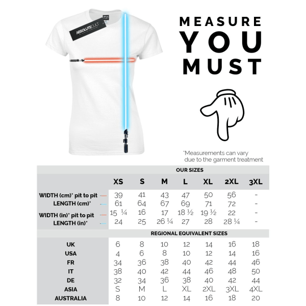 Disney Regnbågslogotyp för dam/dam T-shirt i bomull M Vit White M