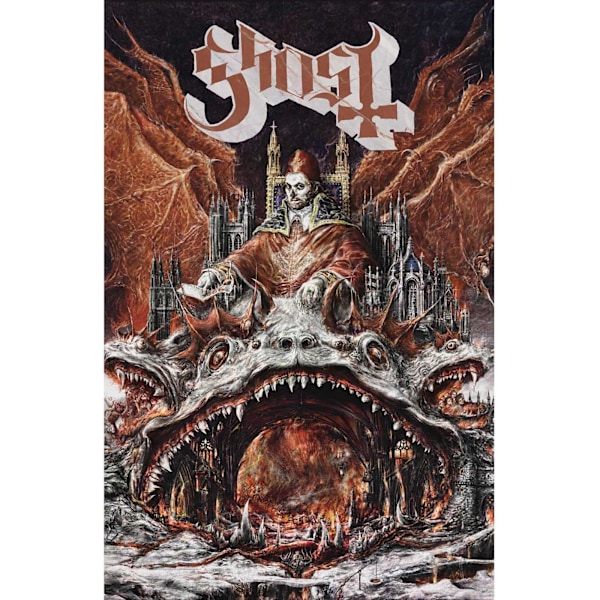 Ghost Prequelle Textil Affisch En Storlek Flerfärgad Multicoloured One Size