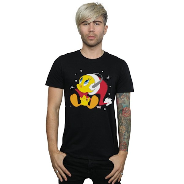 Looney Tunes Jul Tweety T-shirt XXL Svart Black XXL