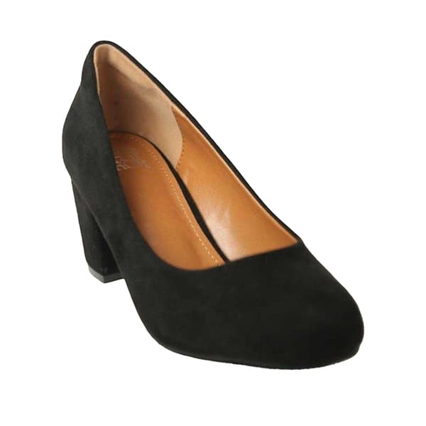 Where's That From Damskor Hög Blockklack Pumps 7 UK Black 7 UK