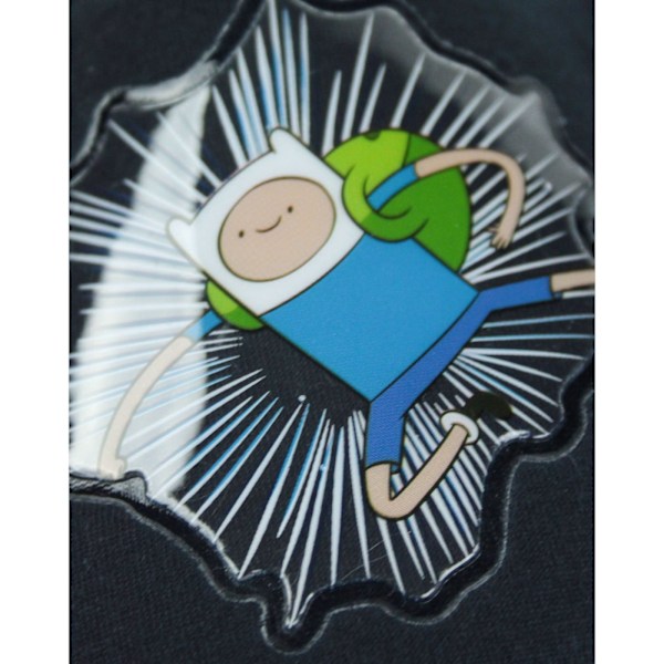 Adventure Time Pojkar Jake Och Finn Tofflor 2 UK Svart Black 2 UK
