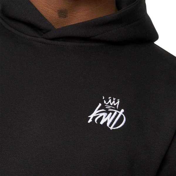 Kings Will Dream Herr Crosby 2.0 Bomullsblandning Pullover Hoodie S Black S