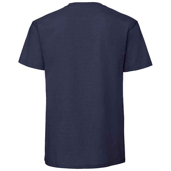 Fruit Of The Loom Mens Ringspun Premium T-Shirt L Marinblå Navy L