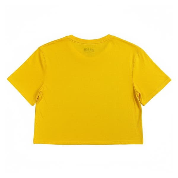 Idles Dam/Dam Rainbow Crop Top M Gul Yellow M