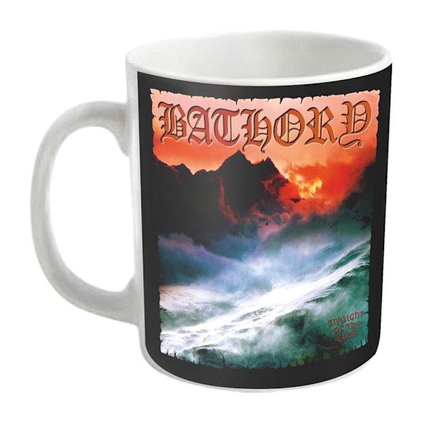 Bathory Twilight Of The Gods Mugg En Storlek Vit White One Size