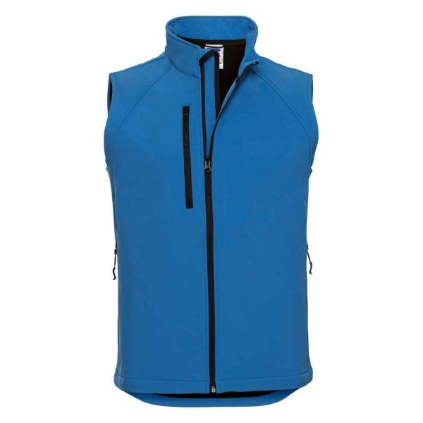 Russell Herr Softshell Väst L Azure Blå Azure Blue L