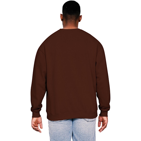 Casual Classics Herr Ringspun Bomull Oversized Sweatshirt M Cho Chocolate M