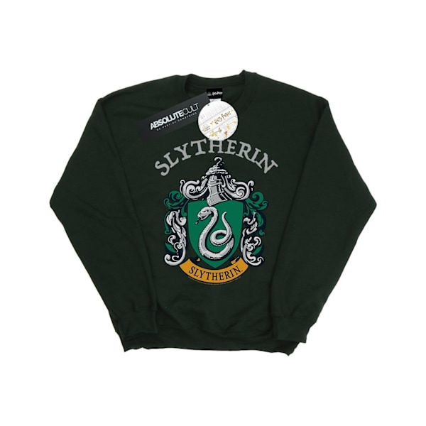 Harry Potter Herr Slytherin Crest Sweatshirt S Forest Green Forest Green S