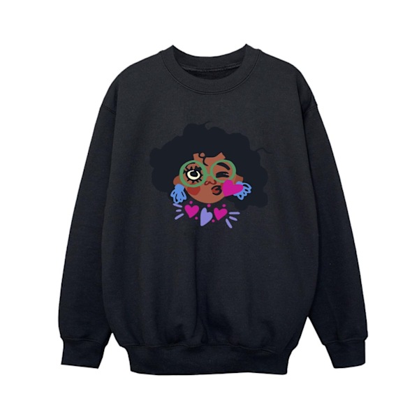 Disney Boys Encanto Mirabel Kiss Sweatshirt 12-13 år Svart Black 12-13 Years