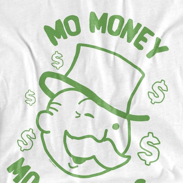 Monopol Herr Mo Problems T-shirt 3XL Vit White 3XL